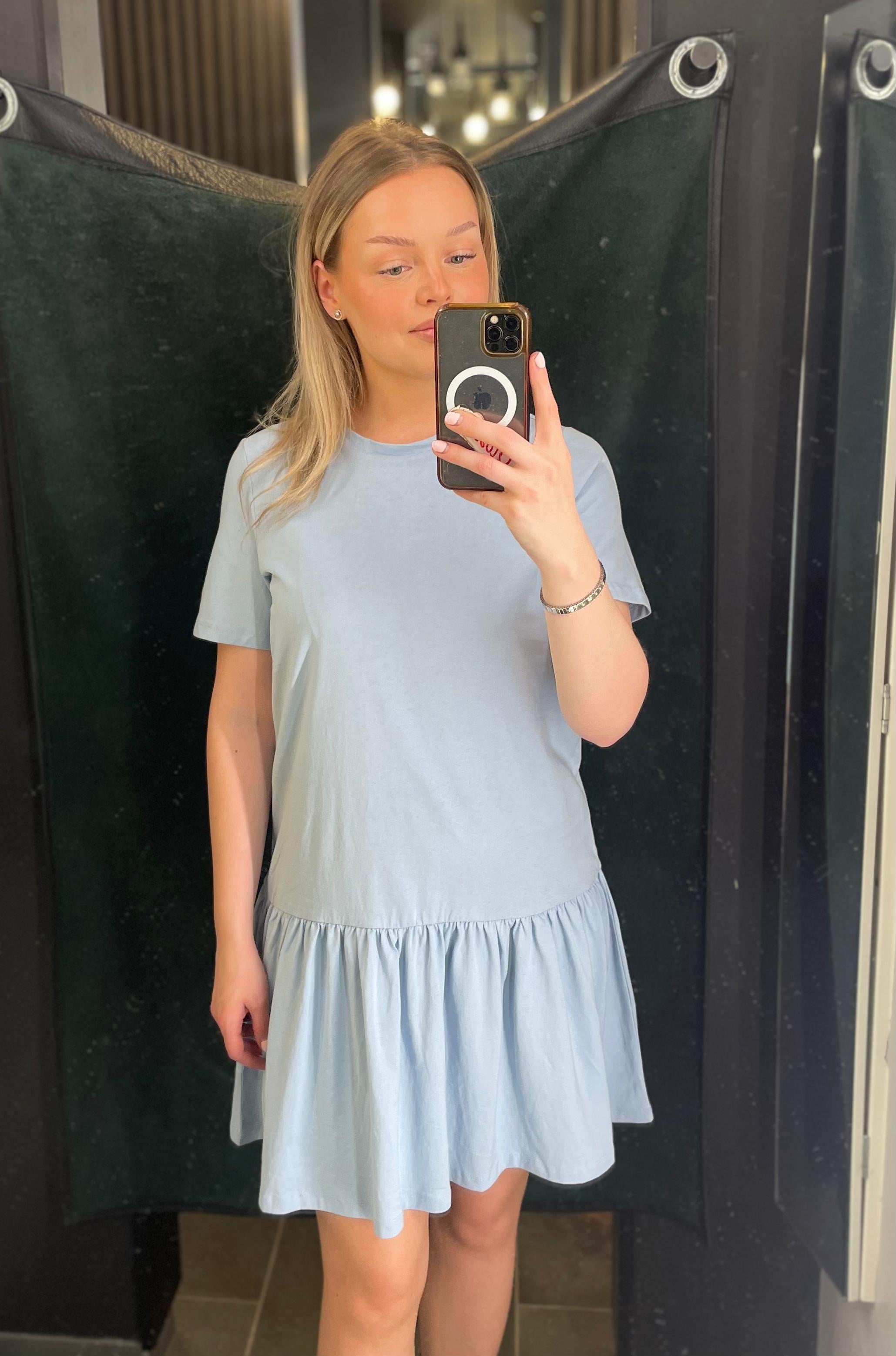 PCDISSO Short Dress - Cashmere Blue
